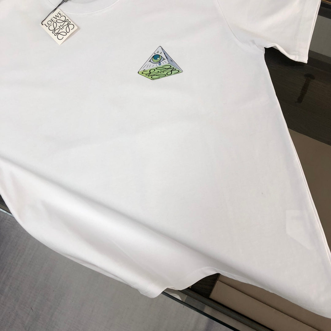 LOEWE Couple Logo T-Shirt | Unisex Luxury Cotton Tee | M–3XL