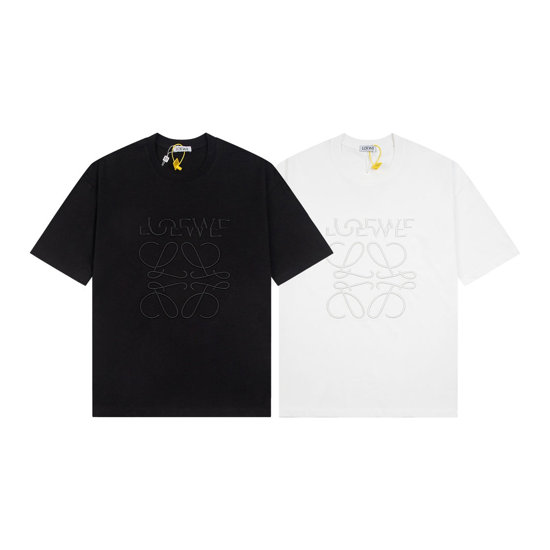 LOEWE Dislocated Logo Embroidery T-Shirt | Unisex Oversized Fit | XS–L