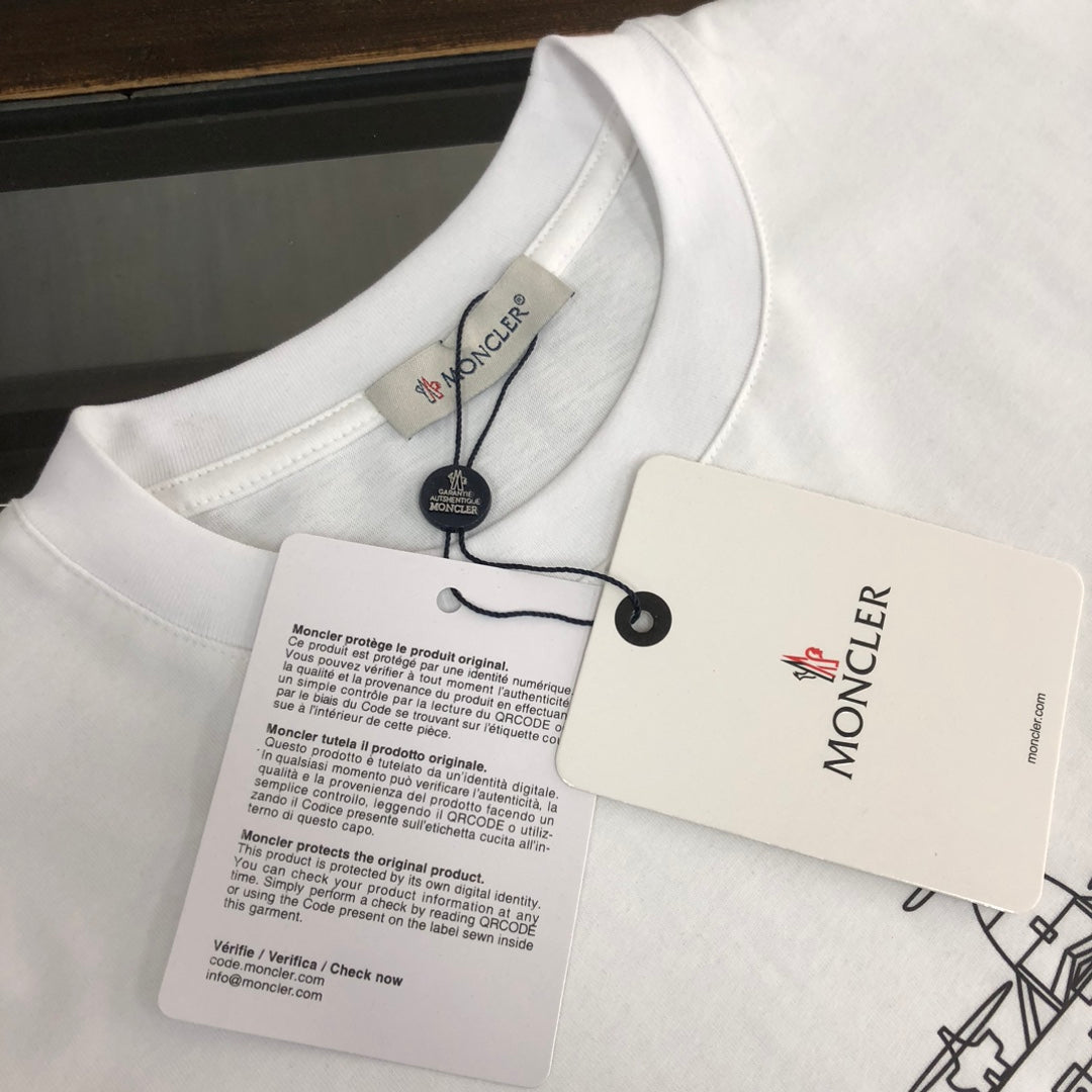 Moncler Latest Couple’s Short-Sleeve T-Shirt S–XL