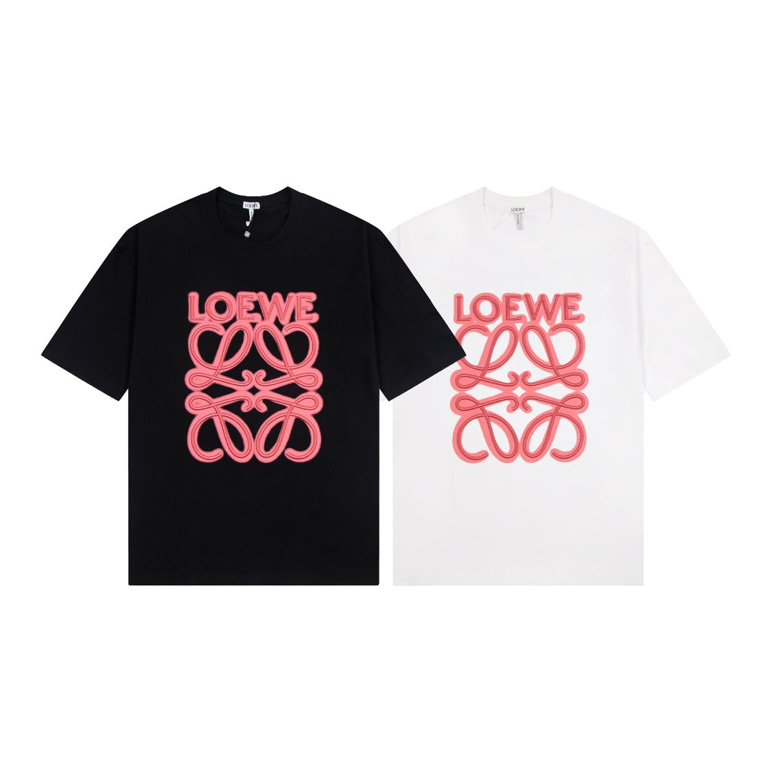 LOEWE Dislocated Logo Embroidery T-Shirt | Unisex Oversized Fit | XS–L