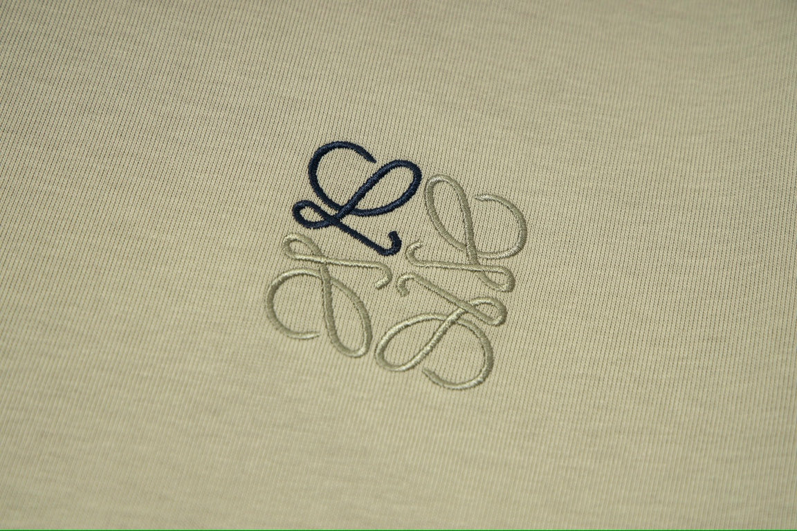 LOEWE Pocket Logo Embroidery T-Shirt | 280g Premium Cotton | XS–L
