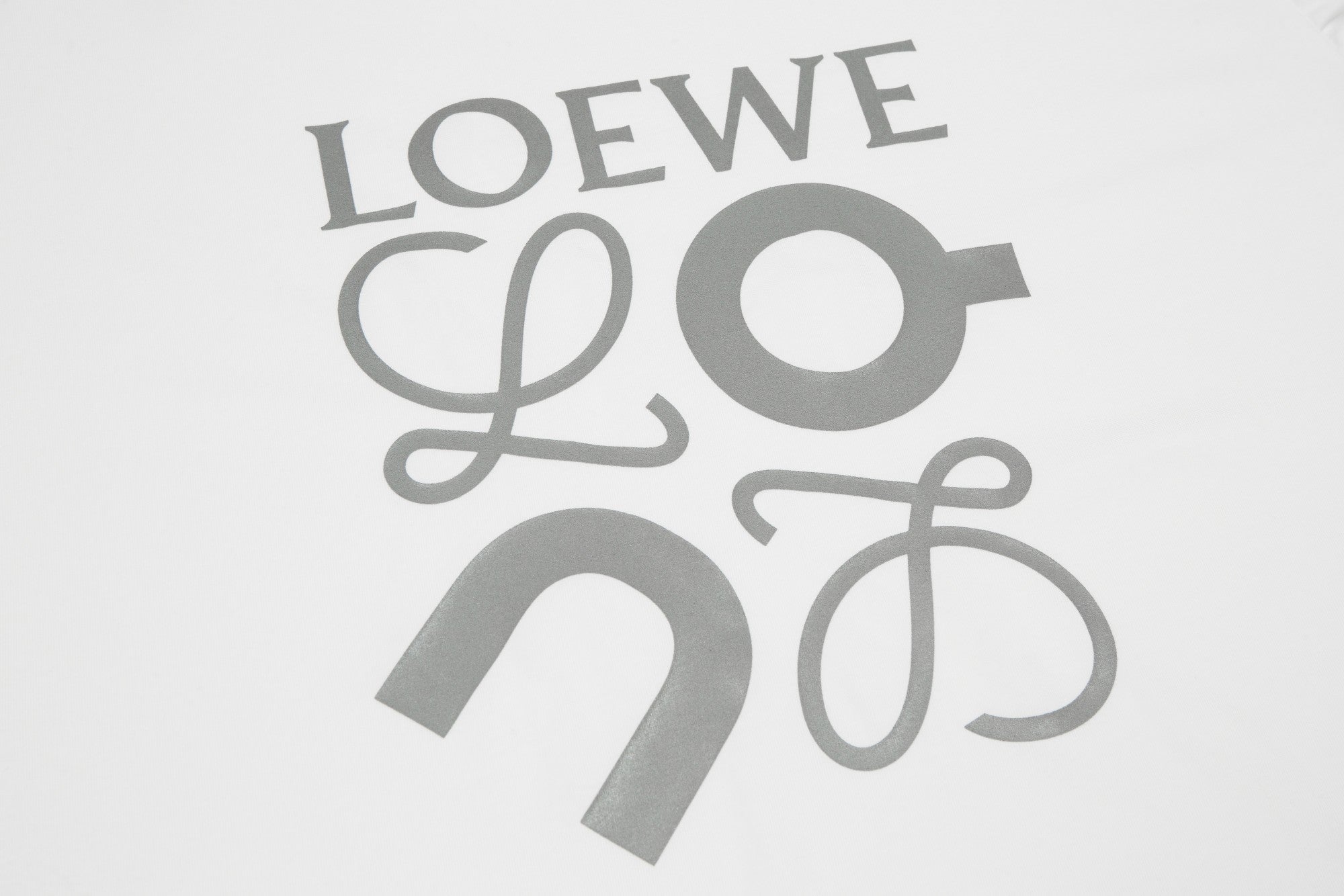 LOEWE × On Reflective Logo T-Shirt | 24SS Collection | XS–L