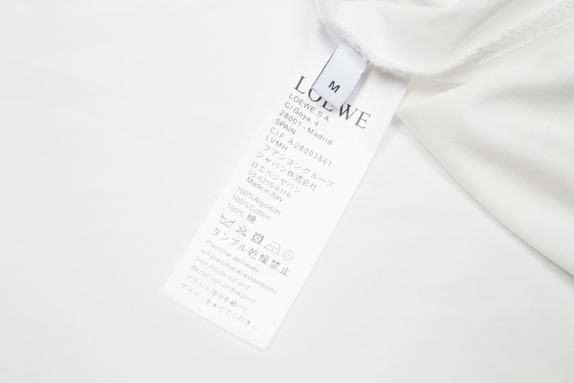 LOEWE × On Reflective Logo T-Shirt | 24SS Collection | XS–L