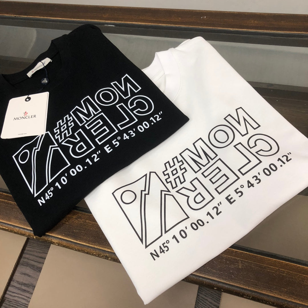 Moncler Latest Couple’s Short-Sleeve T-Shirt S–XL