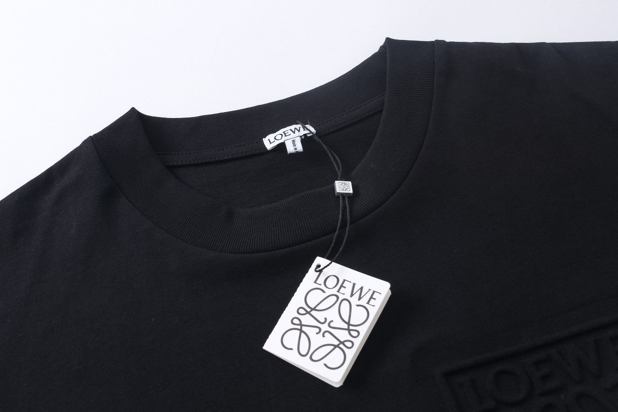 LOEWE Embossed Logo Cotton T-Shirt | XS–L