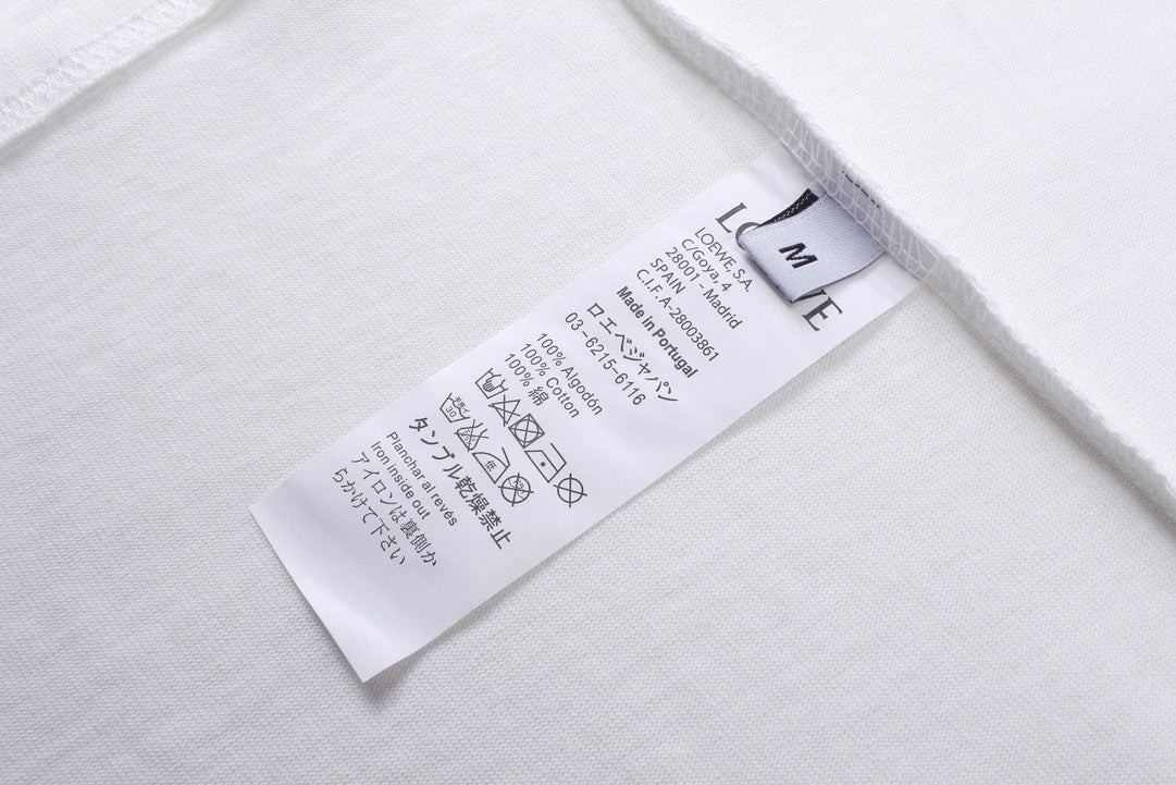 LOEWE Embroidered Logo Cotton T-Shirt | XS–L