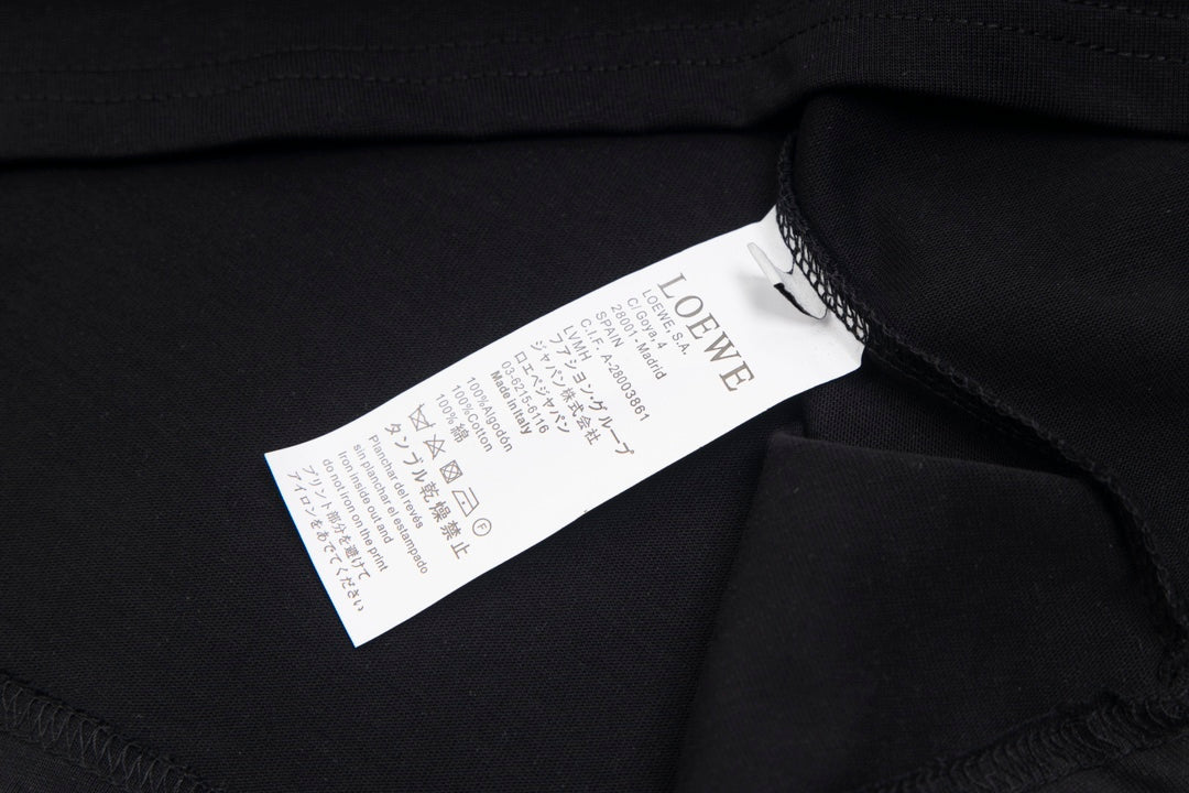 LOEWE Logo Chenille-Embroidered Cotton T-Shirt | XS–L
