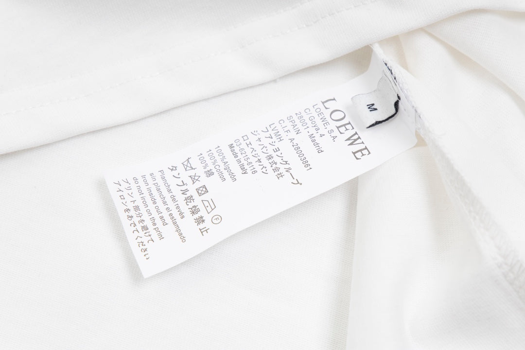 LOEWE Logo Chenille-Embroidered Cotton T-Shirt | XS–L