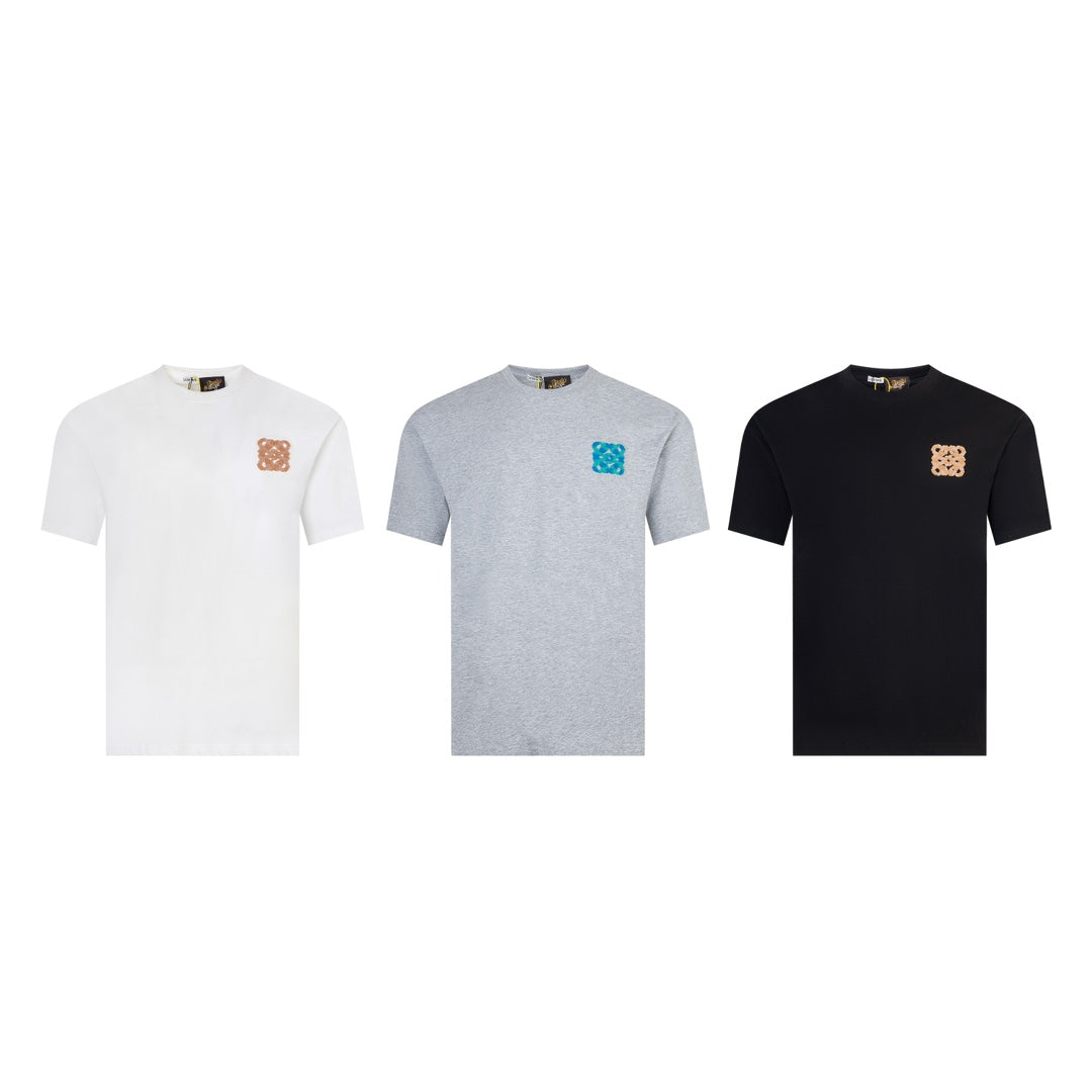 LOEWE Logo Chenille-Embroidered Cotton T-Shirt | XS–L