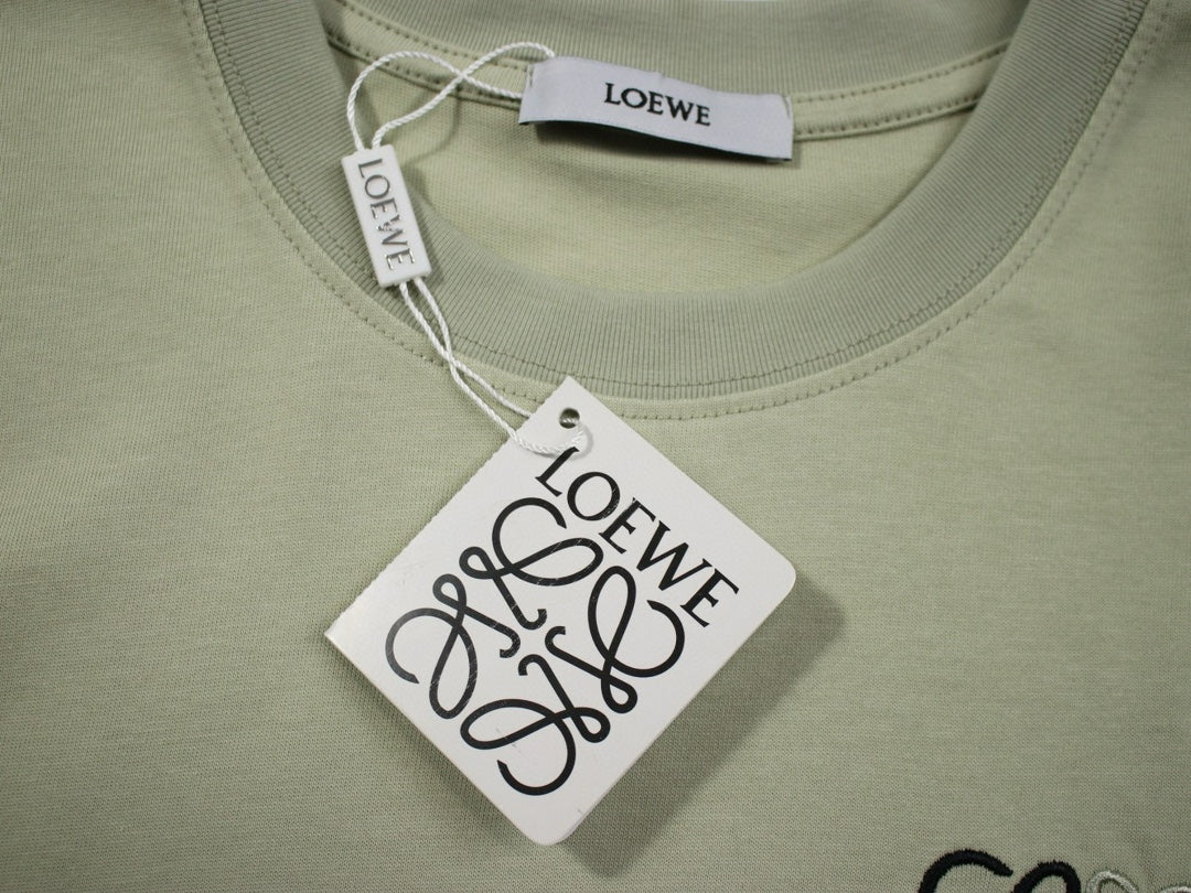LOEWE G212 Classic Logo Embroidered T-Shirt | M–XL