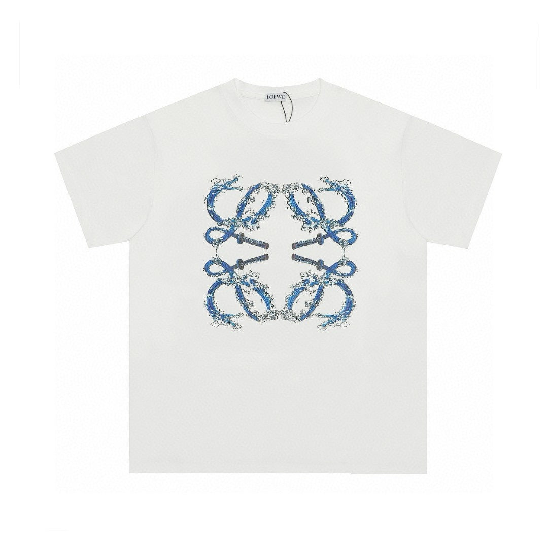 LOEWE G212 Classic Logo Embroidered T-Shirt | S–XL