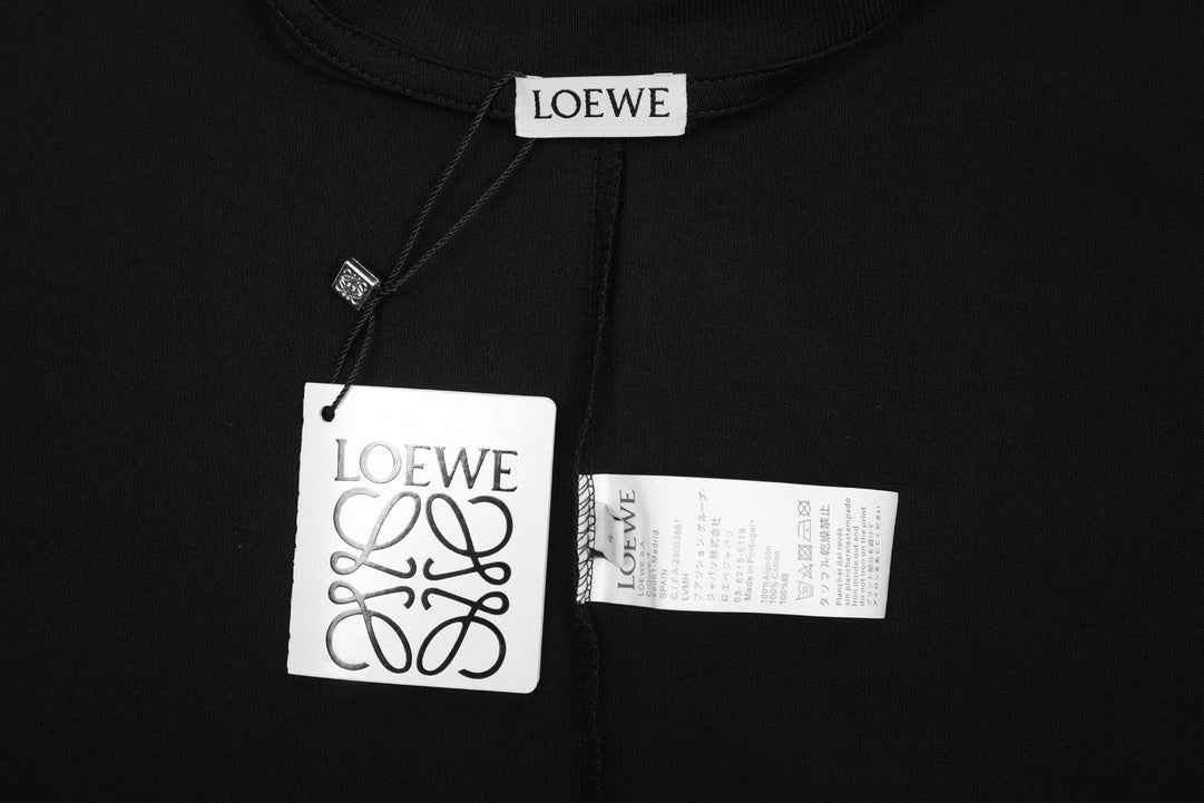 LOEWE G212 Classic Logo Embroidered T-Shirt | S–XL