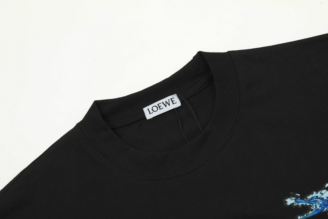 LOEWE G212 Classic Logo Embroidered T-Shirt | S–XL