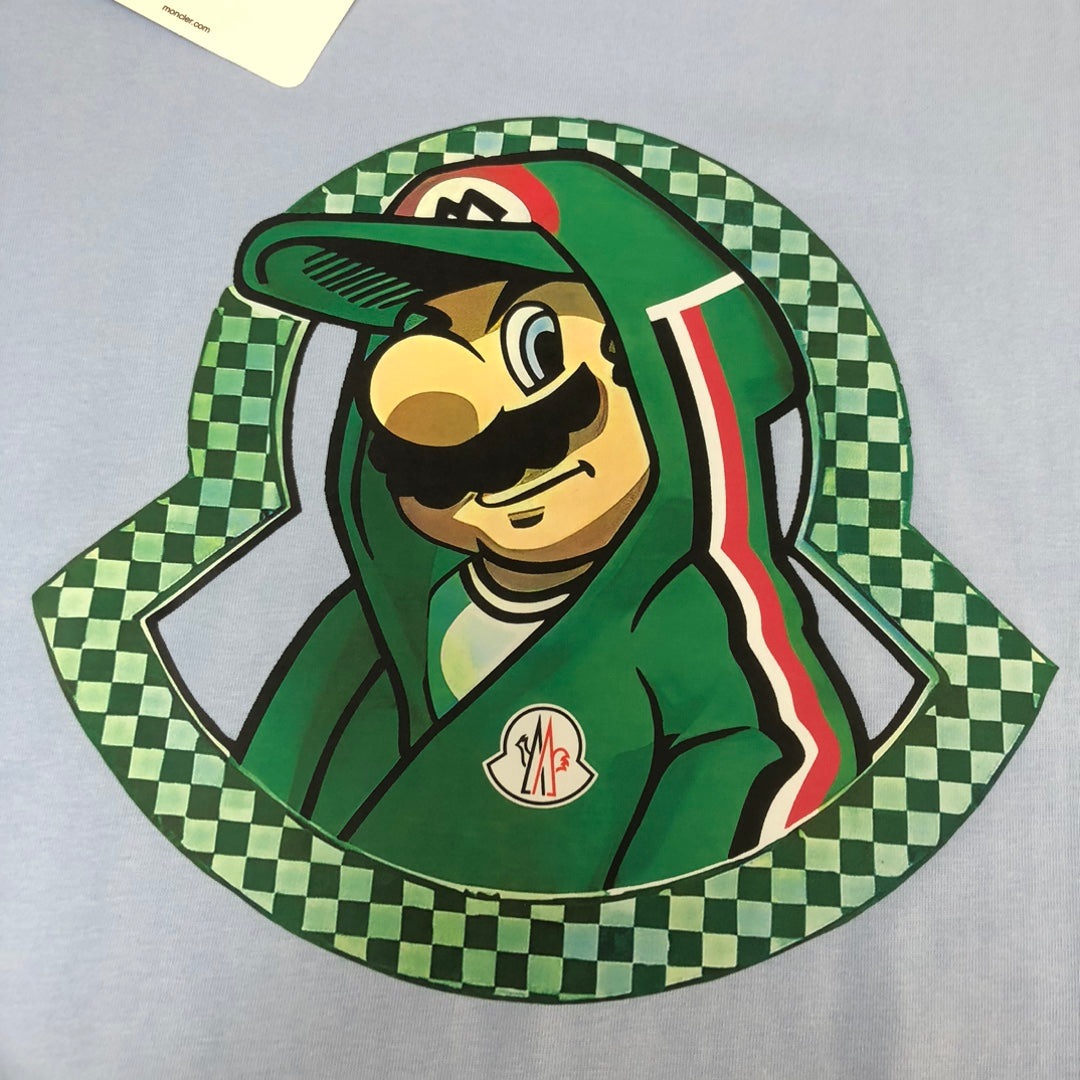 Moncler New Couple Short-Sleeve T-Shirt with Graphic Print S–XL