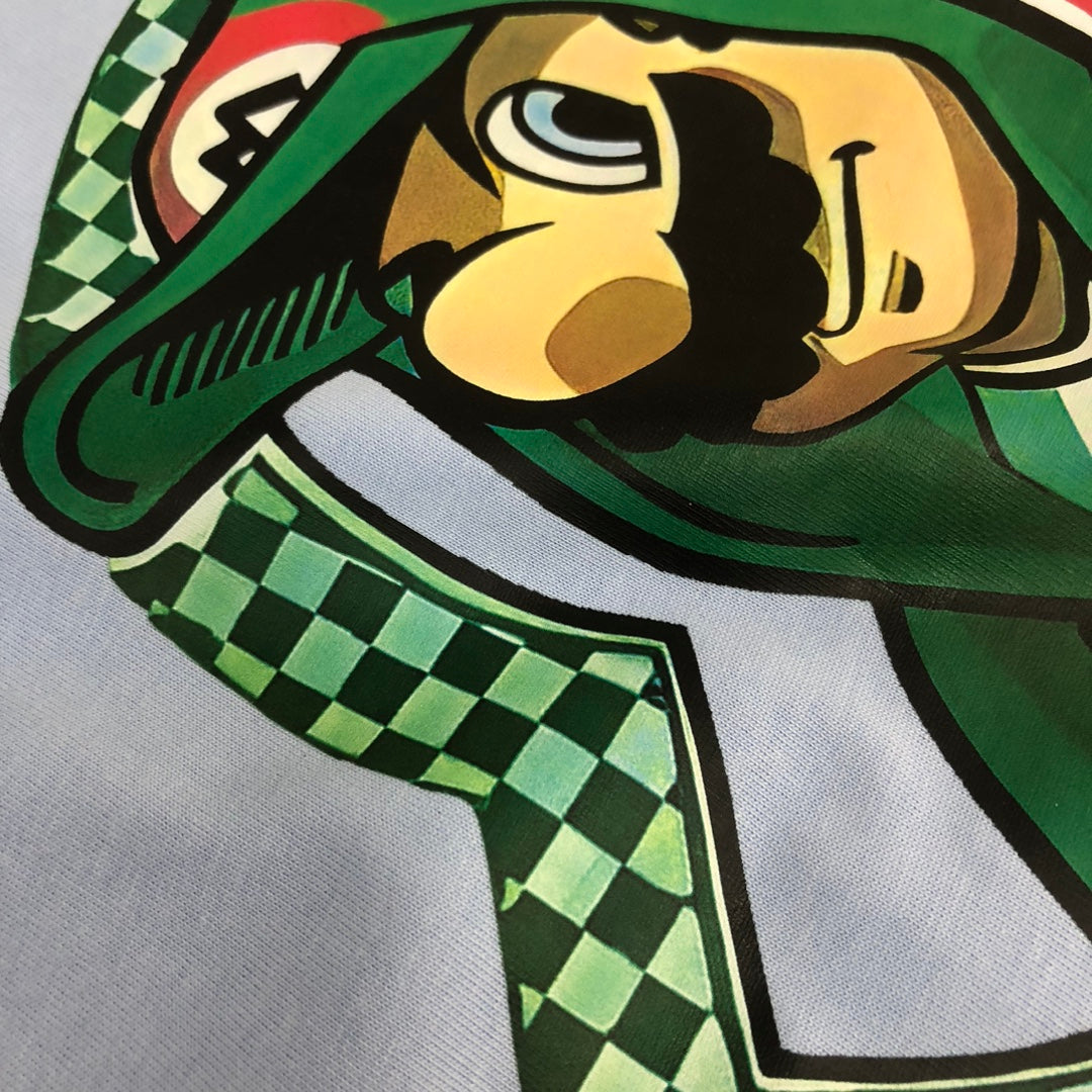 Moncler New Couple Short-Sleeve T-Shirt with Graphic Print S–XL