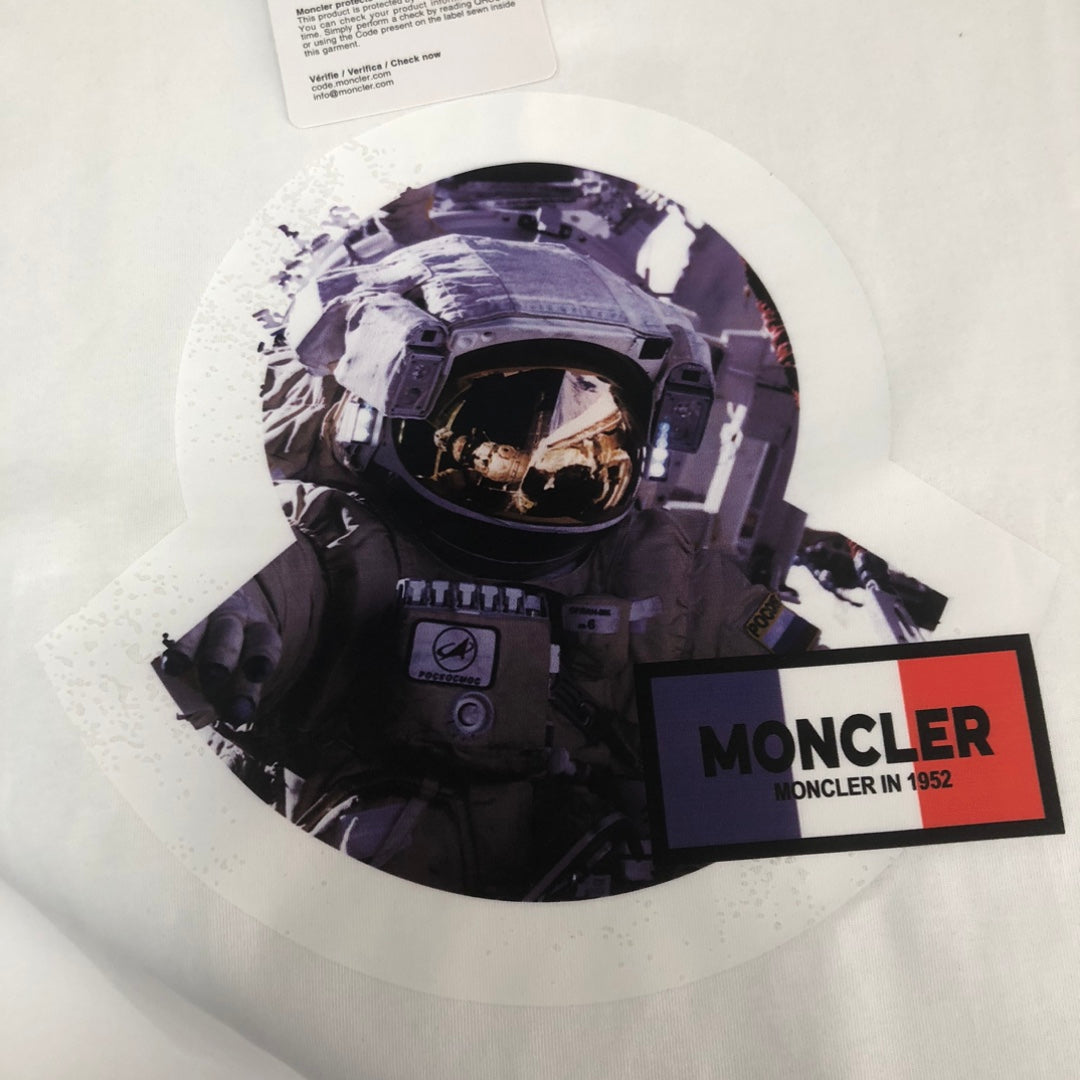 Moncler Spring/Summer New Couple T-Shirt Round Neck Short Sleeve S–XL