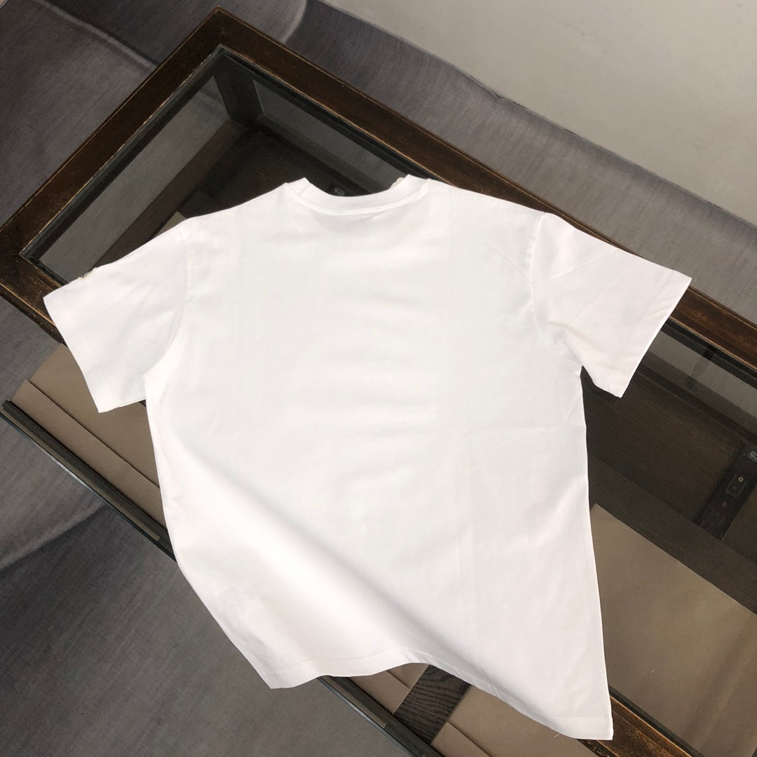 Moncler Spring/Summer New Couple T-Shirt Round Neck Short Sleeve S–XL