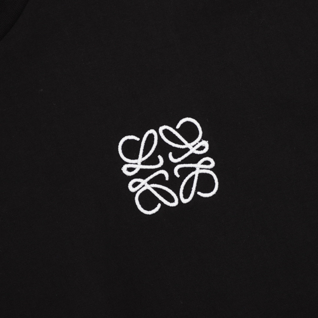 LOEWE Embroidered Logo Cotton T-Shirt | White / Black | XS–L (Unisex)