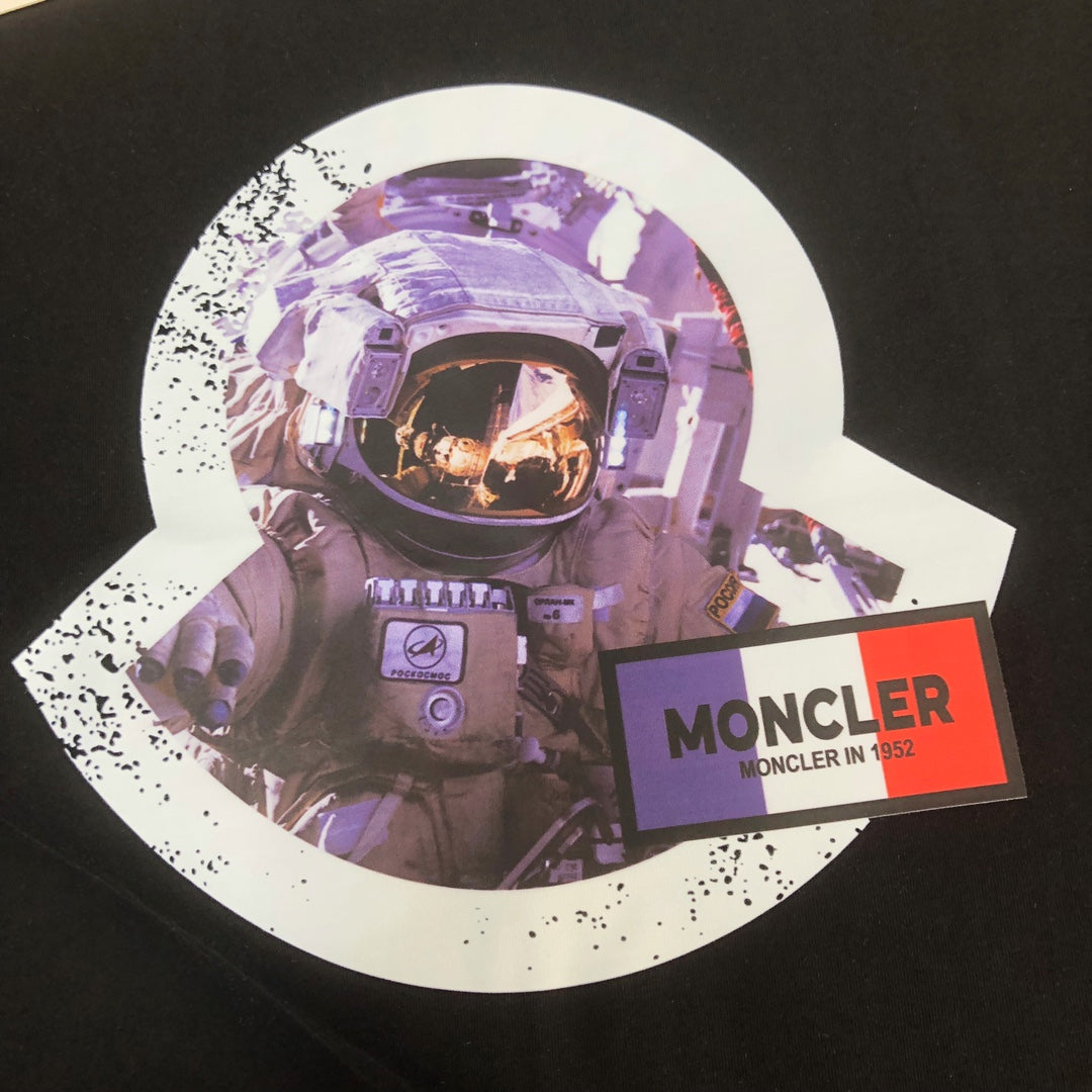 Moncler Spring/Summer New Couple T-Shirt Round Neck Short Sleeve S–XL