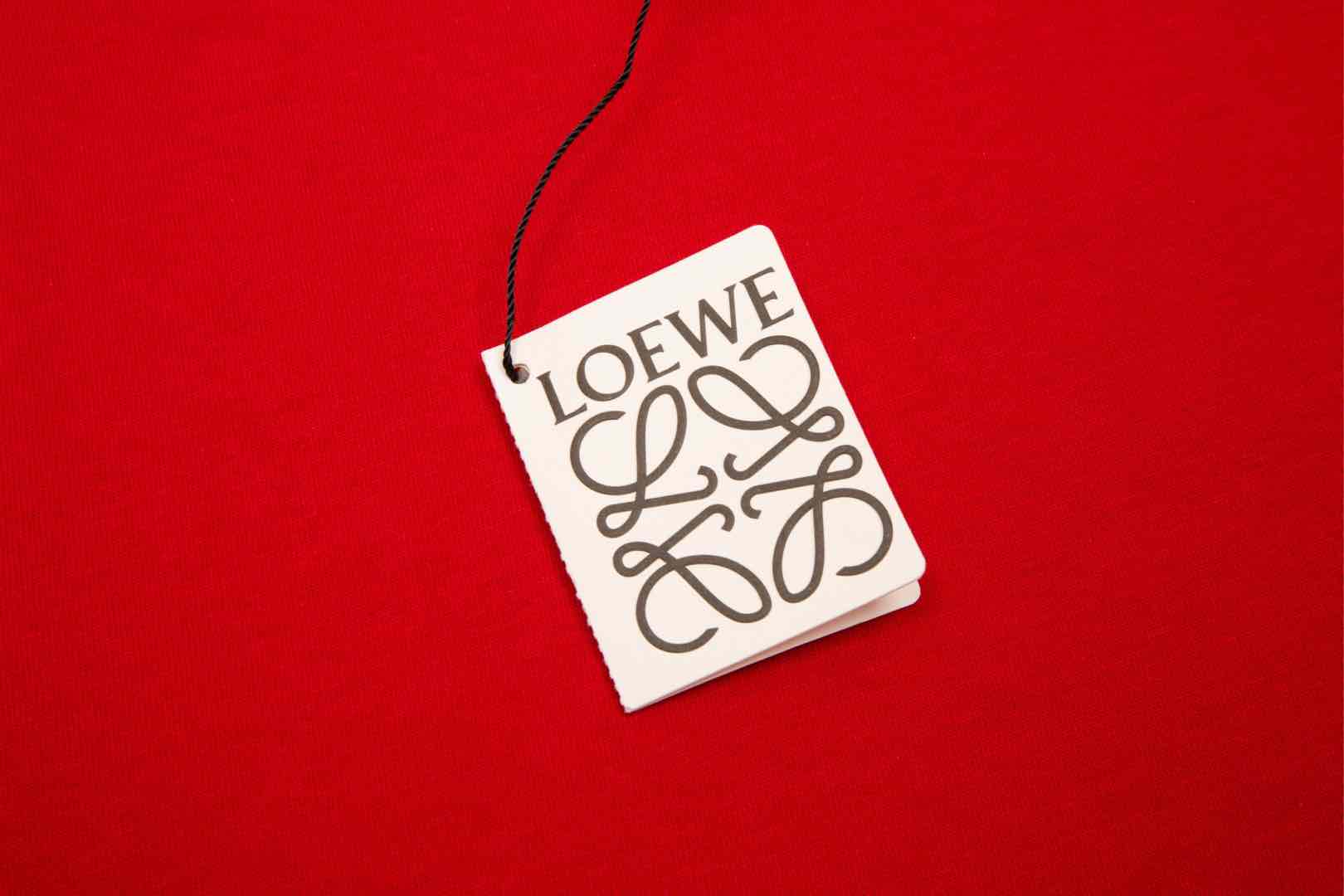 LOEWE Embroidered Logo Cotton T-Shirt | White / Black | XS–L (Unisex)