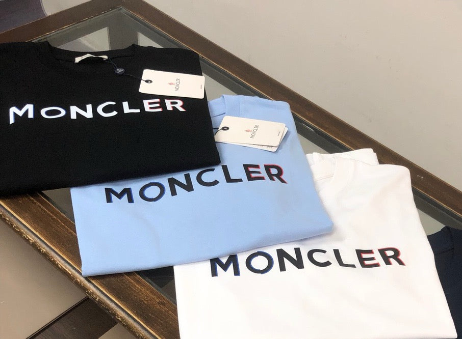 Moncler New Men’s Round Neck Short Sleeve Couple T-Shirt S–XL