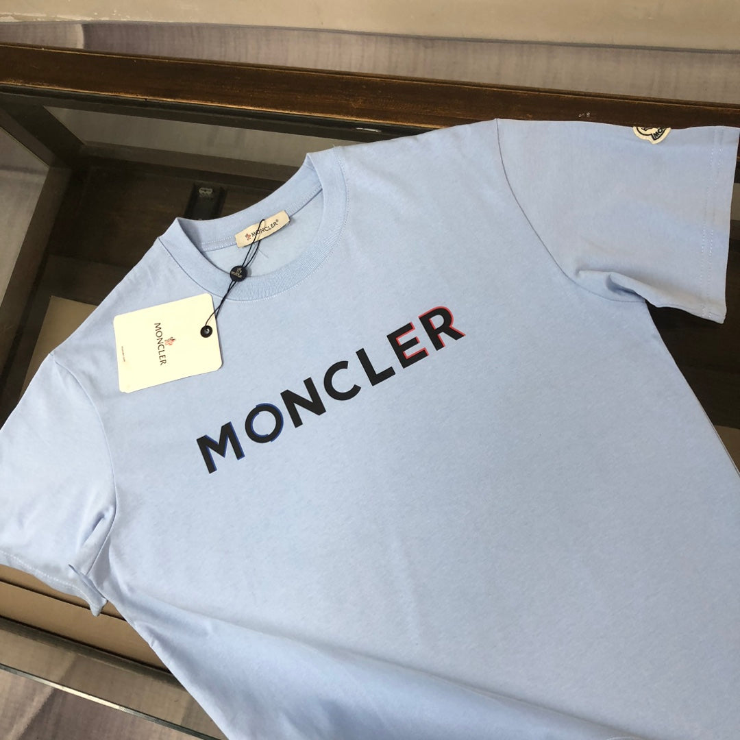 Moncler New Men’s Round Neck Short Sleeve Couple T-Shirt S–XL
