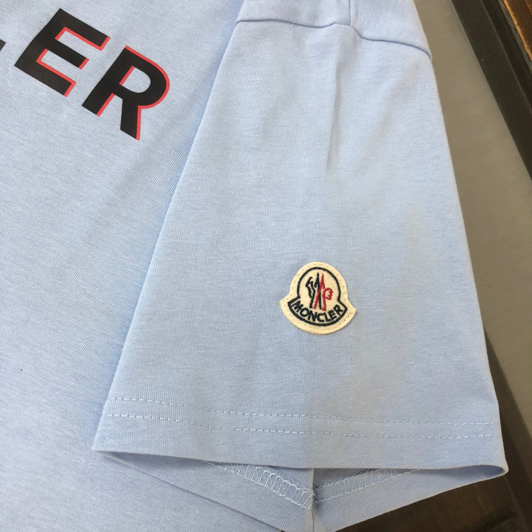 Moncler New Men’s Round Neck Short Sleeve Couple T-Shirt S–XL