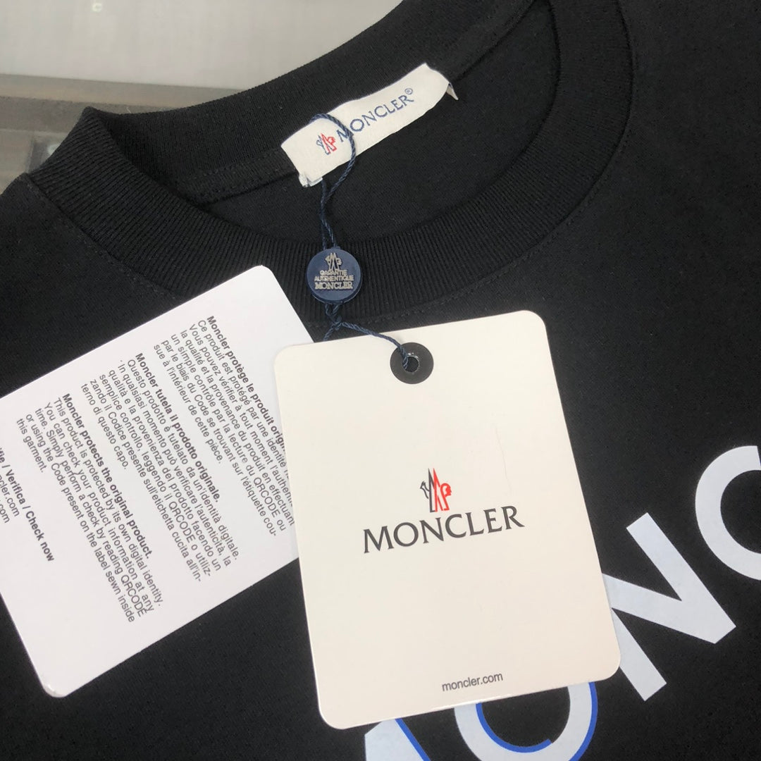 Moncler New Men’s Round Neck Short Sleeve Couple T-Shirt S–XL