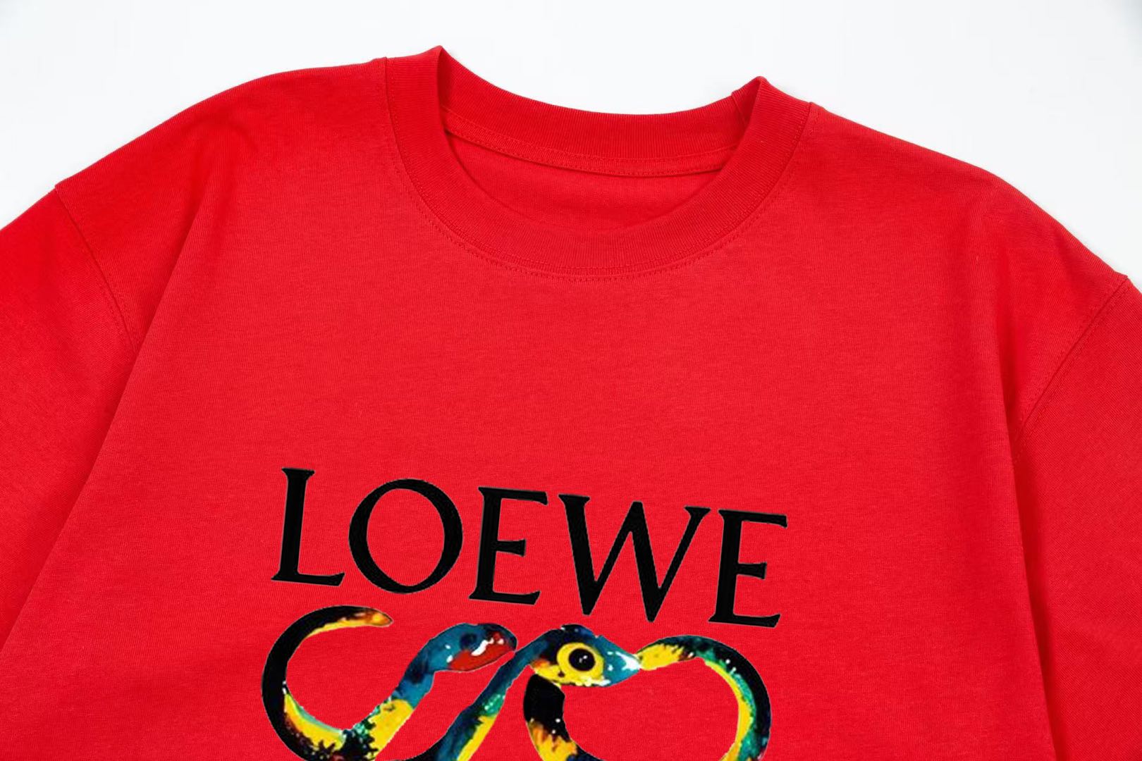 LOEWE Snake Year Limited Edition Retro Logo T-Shirt | Unisex | White | XS–L
