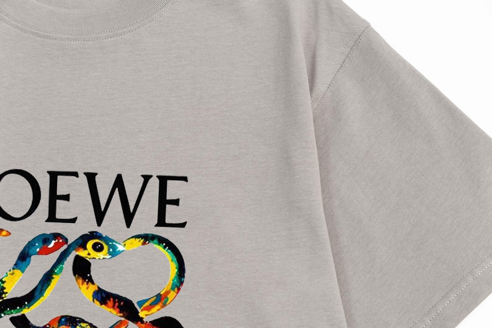 LOEWE Snake Year Limited Edition Retro Logo T-Shirt | Unisex | White | XS–L