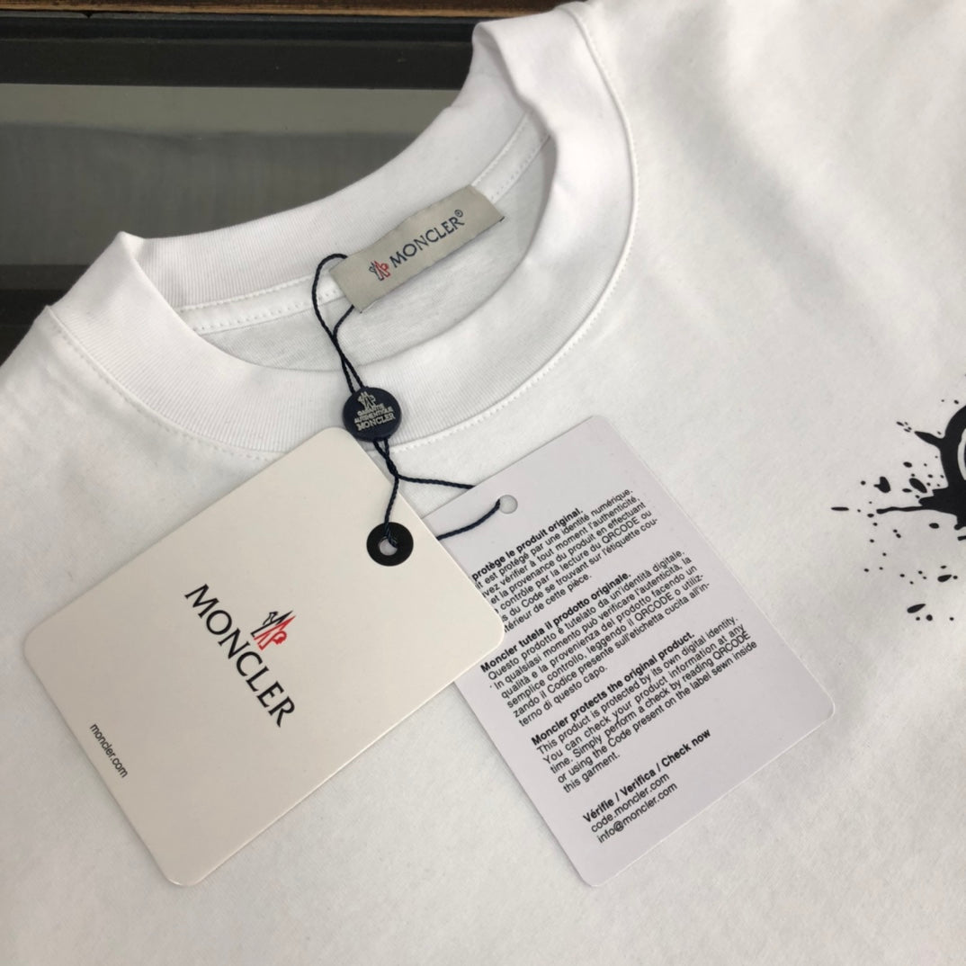 Moncler Summer New Crewneck Short-Sleeve T-Shirt S–XL