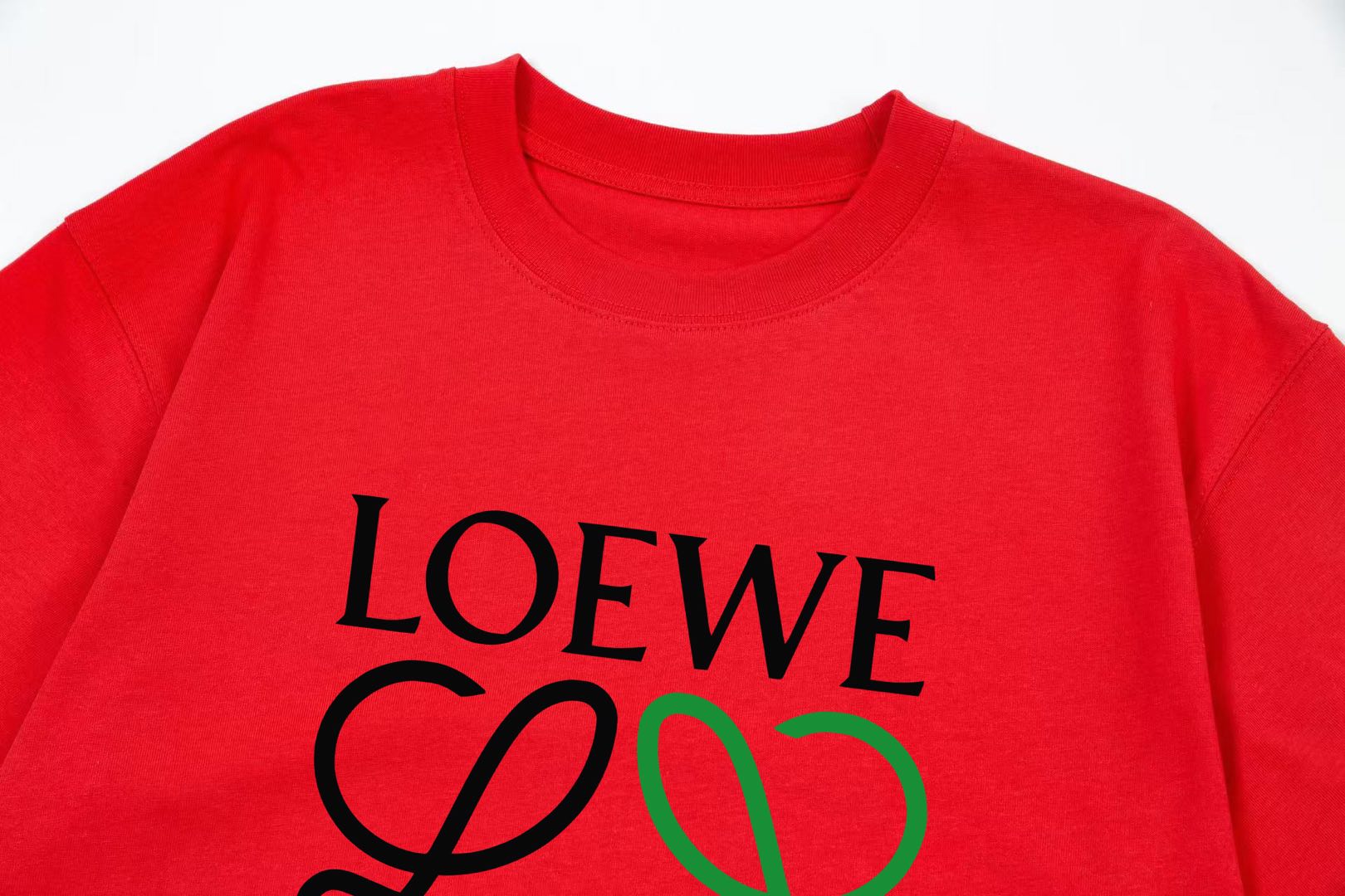 LOEWE Color-Block Letter Retro Logo T-Shirt | Unisex | White | XS–L