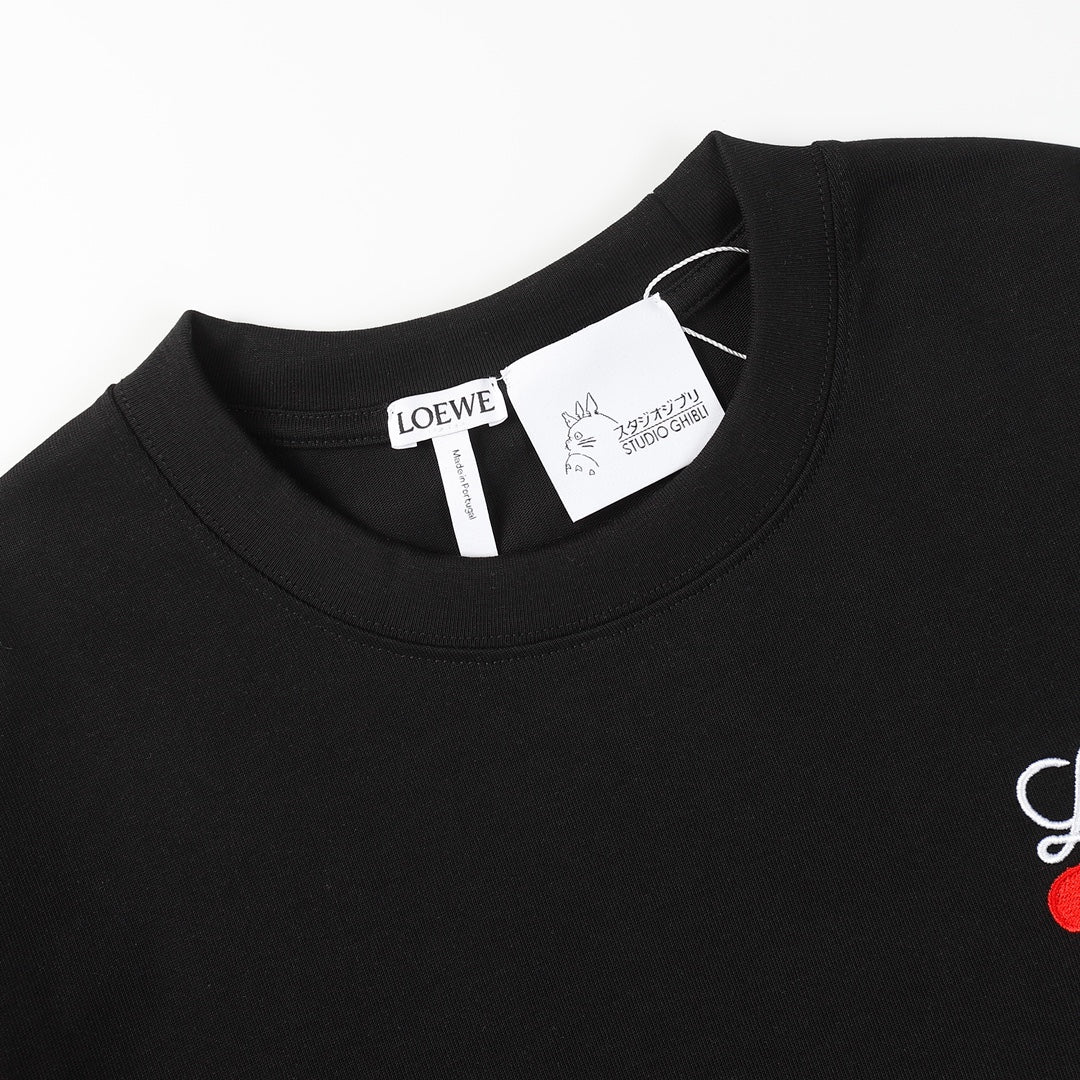 LOEWE 520 Limited Edition Heart Logo T-Shirt | 350g Cotton | Black/White | XS–L