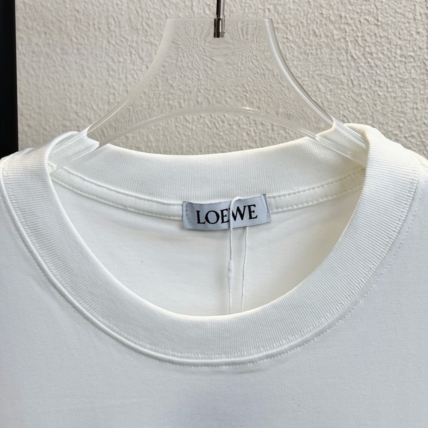 LOEWE Snake Year Limited Edition Embroidered Logo T-Shirt | 280g Heavyweight Cotton | Unisex Oversized | Black/White | S–XL