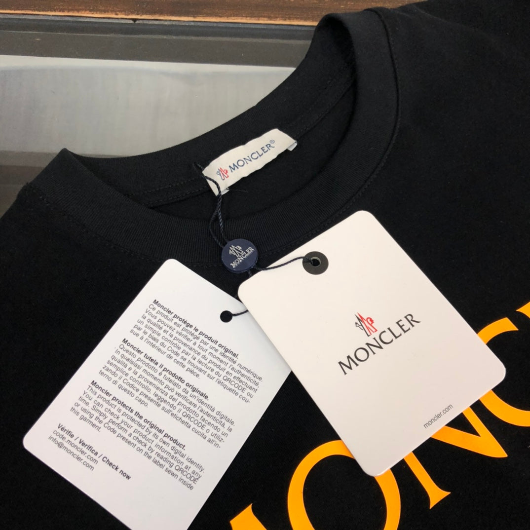Moncler Summer New Unisex Logo T-Shirt S–XL
