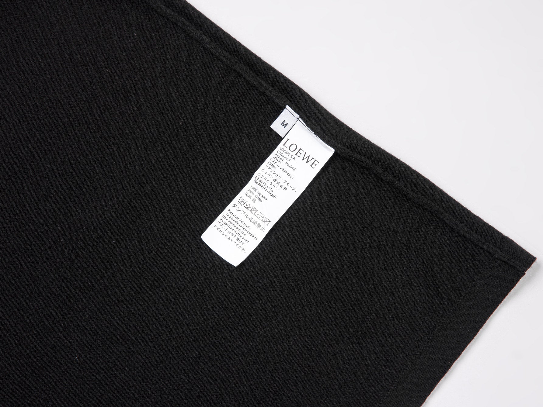 LOEWE Classic Wool-Blend Embroidered Logo Knit T-Shirt | Unisex | Gray/Black | S–XL