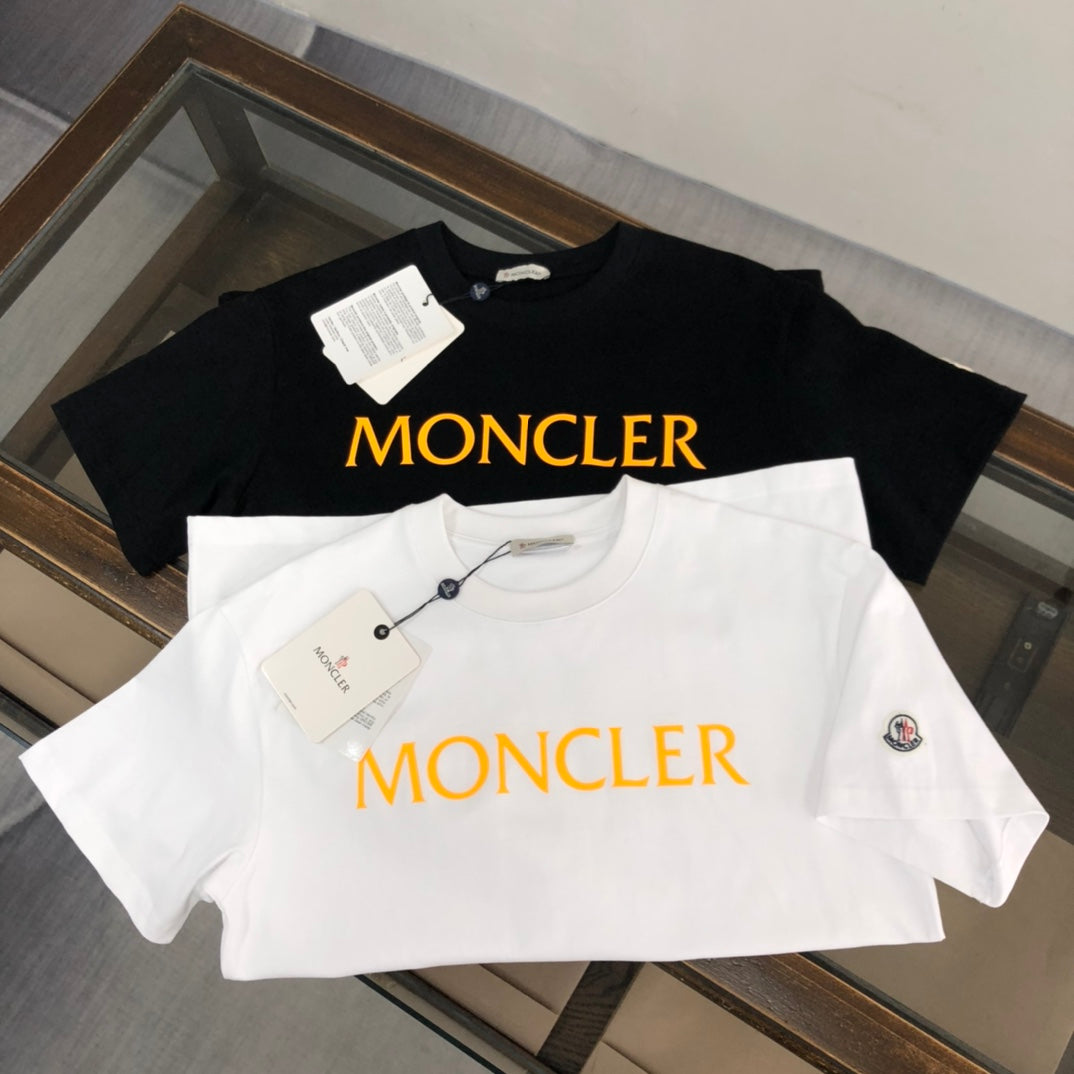 Moncler Summer New Unisex Logo T-Shirt S–XL
