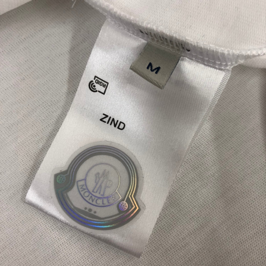 Moncler Summer New Unisex Logo T-Shirt S–XL