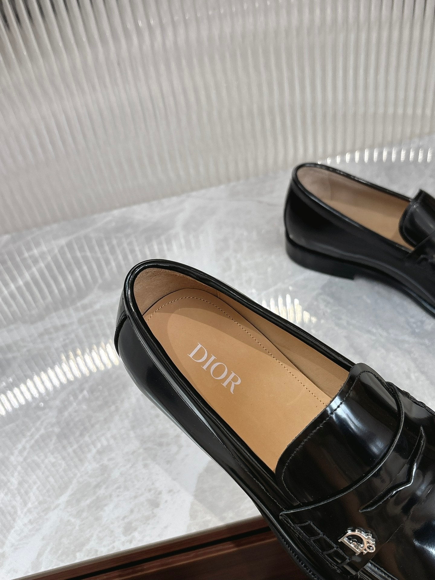 Dior Men’s Shoes – EXPLORER Derby | Premium Black Leather | Sizes 38–44