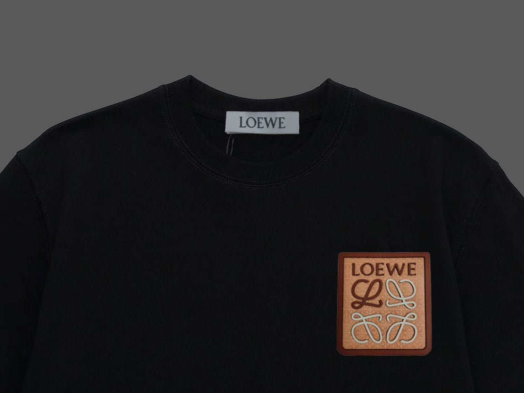 LOEWE Spring/Summer New Arrival Premium Cotton Crewneck T-Shirt | S–2XL
