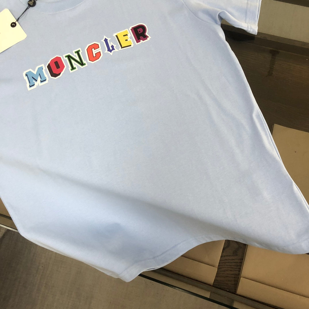 Moncler New Couple’s Contrast Logo T-Shirt S–XL