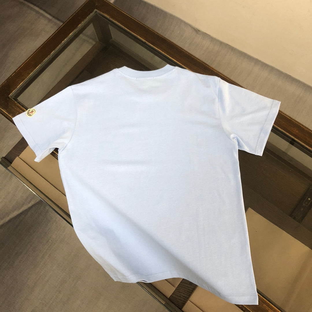 Moncler New Couple’s Contrast Logo T-Shirt S–XL