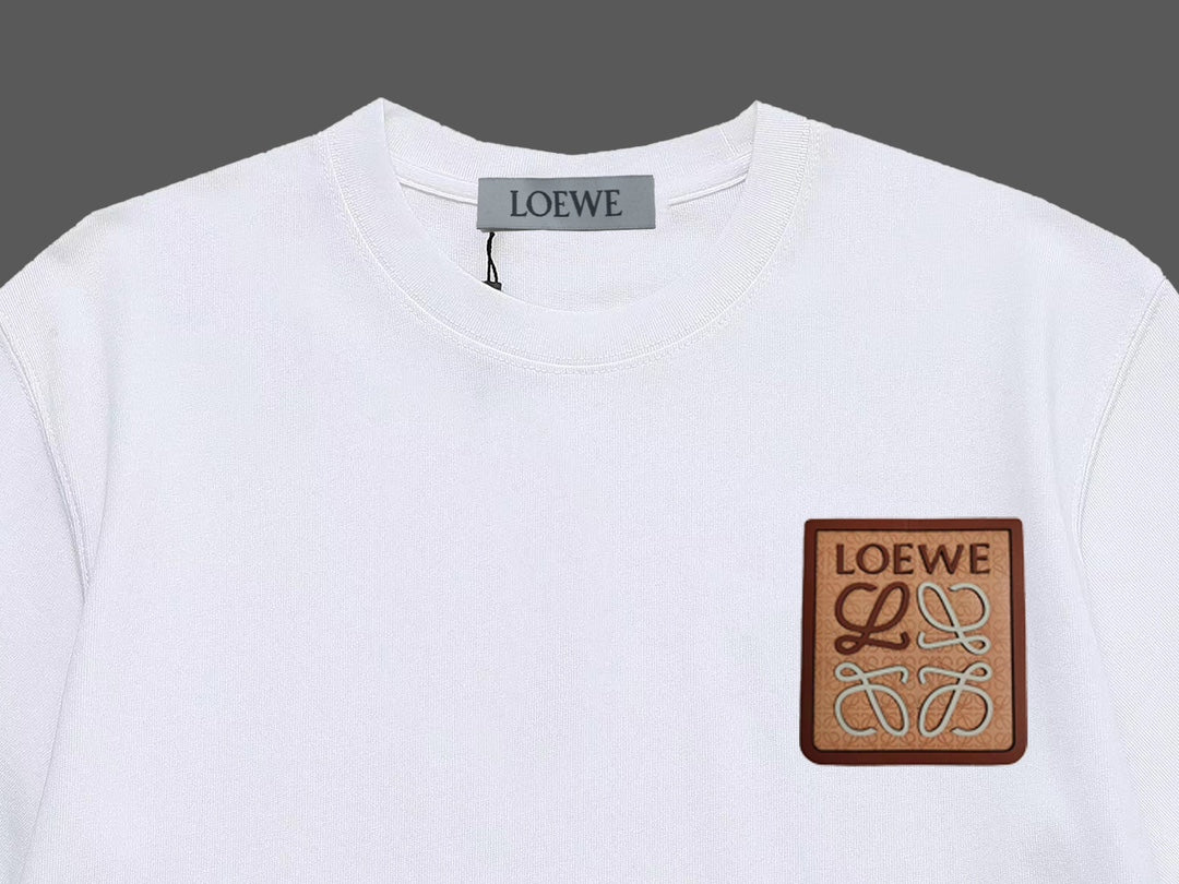 LOEWE Spring/Summer New Arrival Premium Cotton Crewneck T-Shirt | S–2XL