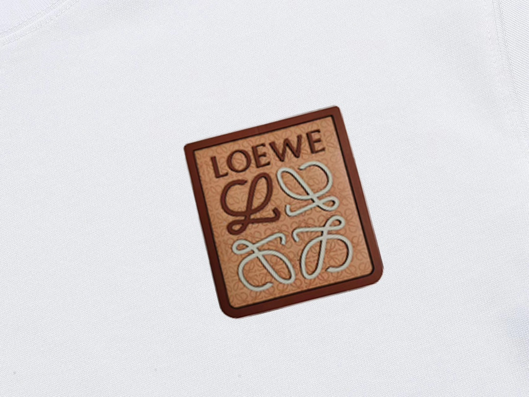 LOEWE Spring/Summer New Arrival Premium Cotton Crewneck T-Shirt | S–2XL