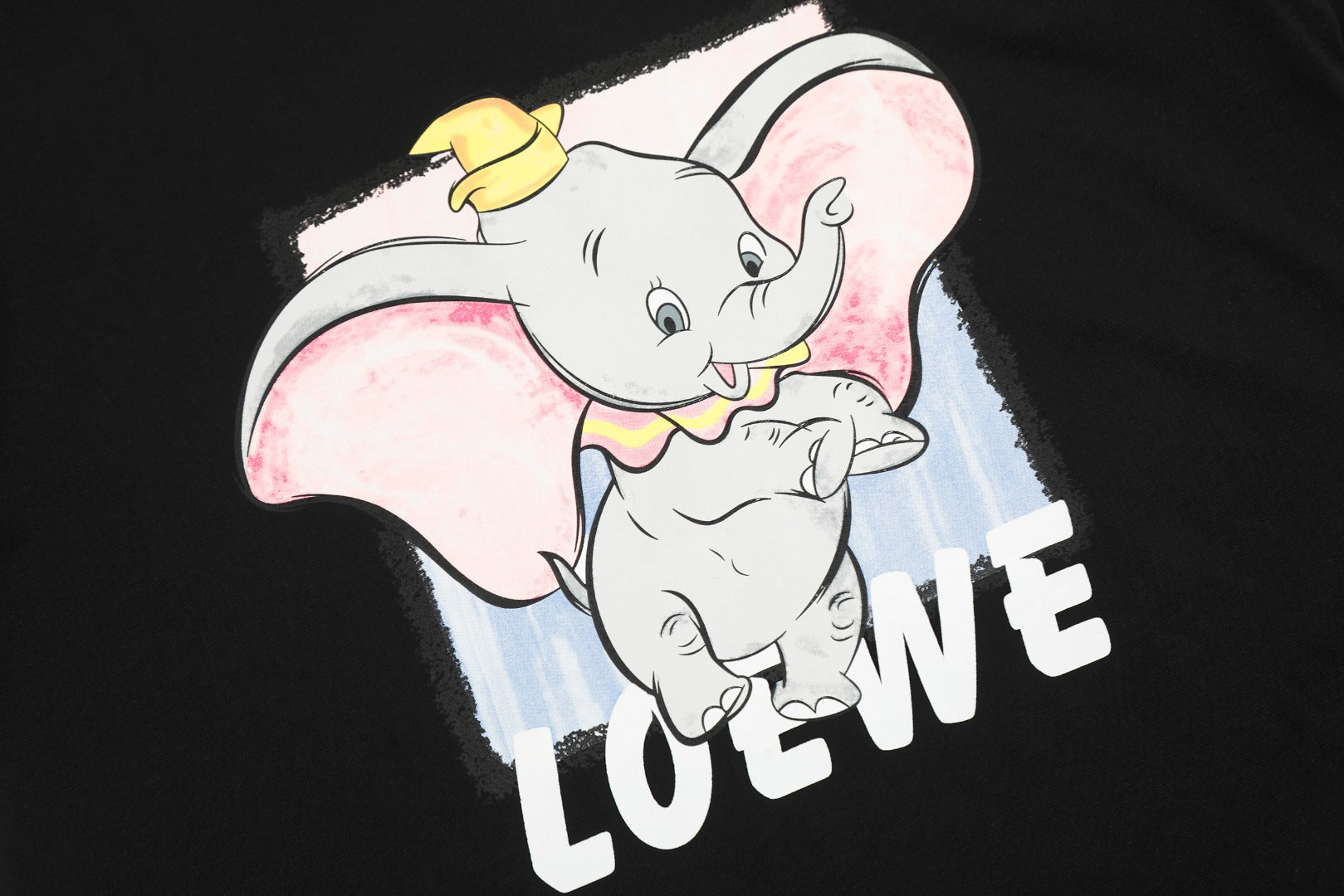 LOEWE Cute Dumbo Cartoon Cotton T-Shirt | Unisex Summer Style | S–L
