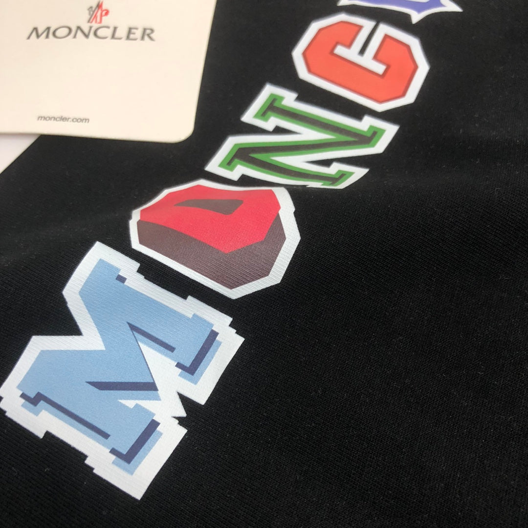 Moncler New Couple’s Contrast Logo T-Shirt S–XL