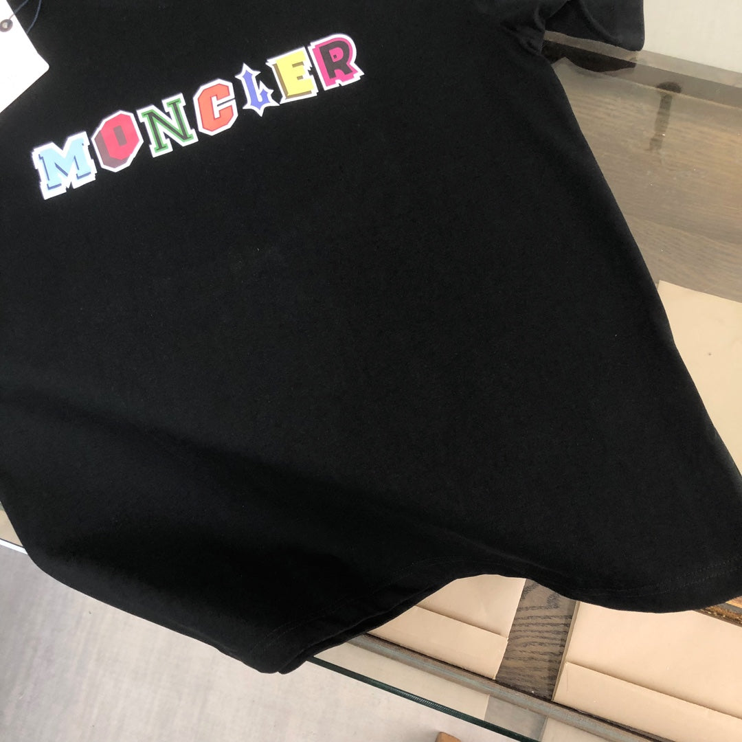 Moncler New Couple’s Contrast Logo T-Shirt S–XL
