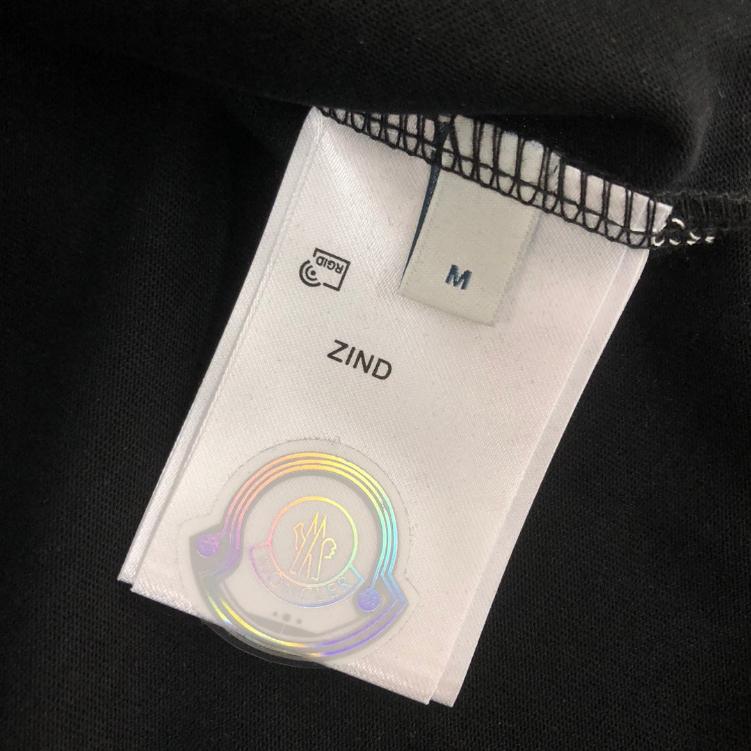 Moncler New Couple’s Contrast Logo T-Shirt S–XL