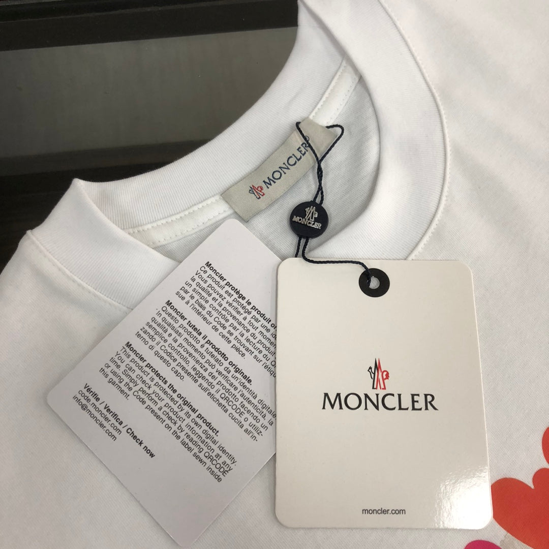 Moncler New Couple’s Colorful Bear Print T-Shirt S–XL