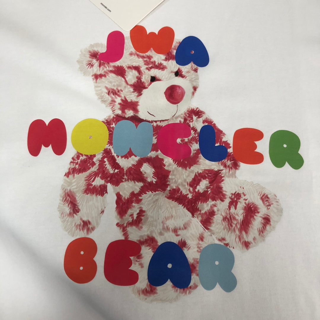 Moncler New Couple’s Colorful Bear Print T-Shirt S–XL